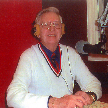 Don Roberts on his own radio show.
