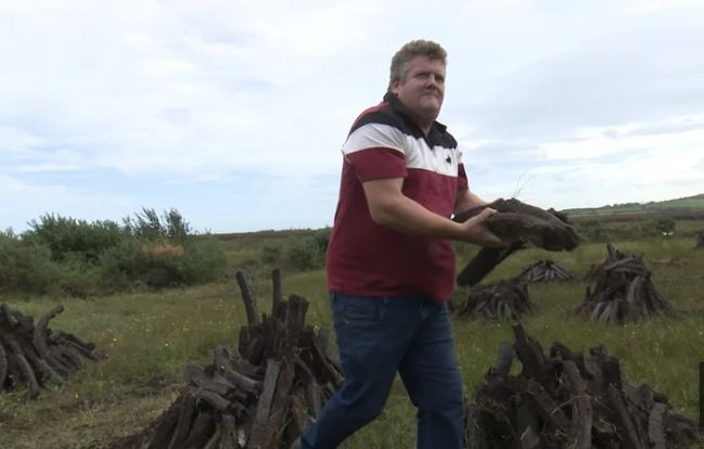 Turf cutters 'back on the bog'